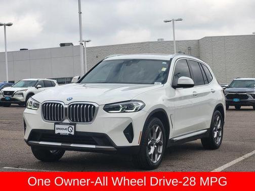 Alpine White 2023 BMW X3 xDrive30i