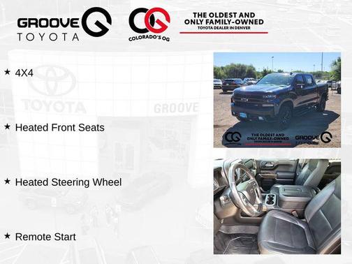 Northsky Blue Metallic 2019 Chevrolet Silverado 1500 LT Trail Boss