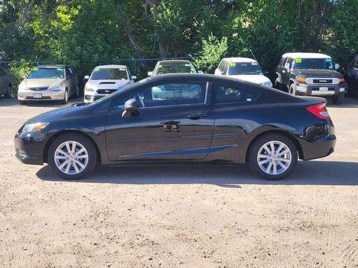 Crystal Black Pearl 2012 Honda Civic EX