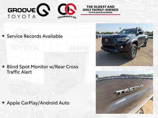Midnight Black Metallic 2021 Toyota Tacoma TRD Off Road
