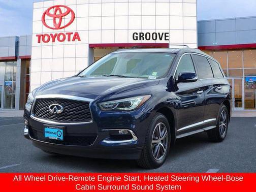 Hermosa Blue 2017 INFINITI QX60 Base