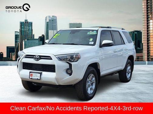 White 2022 Toyota 4Runner SR5 Premium
