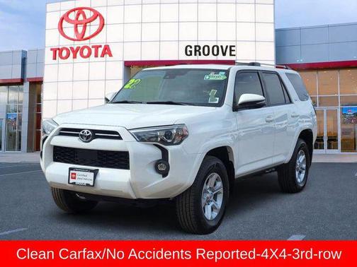 White 2022 Toyota 4Runner SR5 Premium