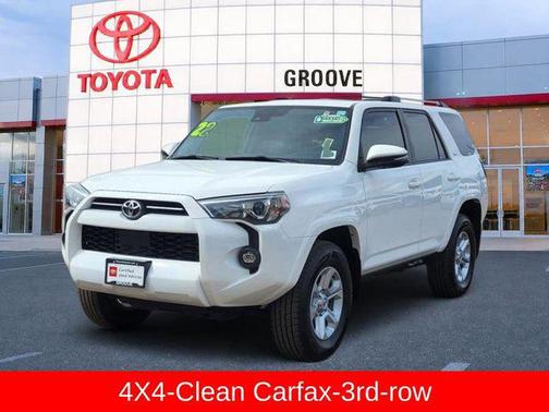 White 2022 Toyota 4Runner SR5 Premium