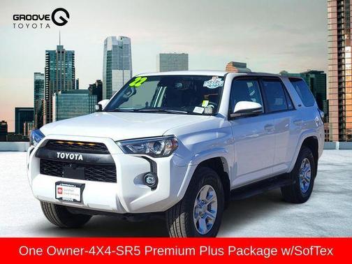 White 2022 Toyota 4Runner SR5 Premium