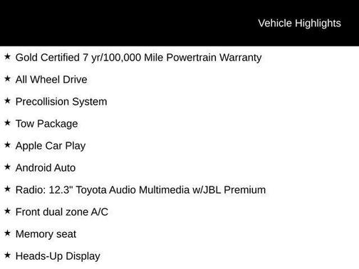2025 Toyota Highlander Platinum