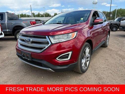 Ruby Red Metallic 2015 Ford Edge Titanium
