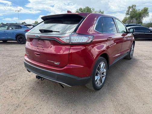 Ruby Red Metallic 2015 Ford Edge Titanium