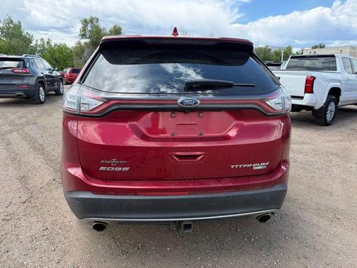 Ruby Red Metallic 2015 Ford Edge Titanium