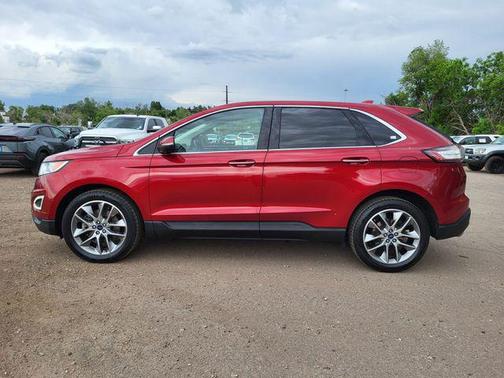 Ruby Red Metallic 2015 Ford Edge Titanium