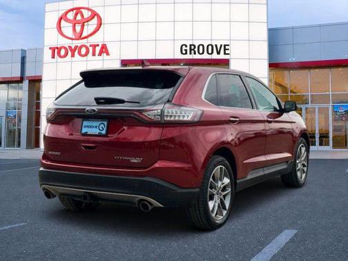 Ruby Red Metallic 2015 Ford Edge Titanium