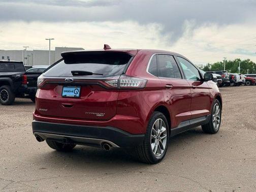 Ruby Red Metallic 2015 Ford Edge Titanium