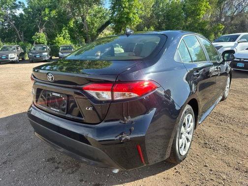 Midnight Black Metallic 2023 Toyota Corolla LE