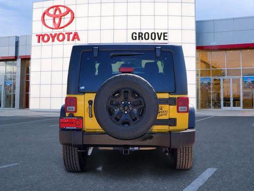 Baja Yellow Clearcoat 2015 Jeep Wrangler Willys Wheeler