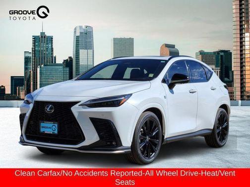 Ultra White 2024 Lexus NX 450h+ F SPORT Handling