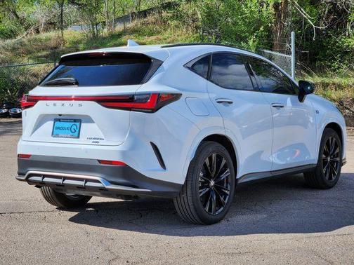 Ultra White 2024 Lexus NX 450h+ F SPORT Handling