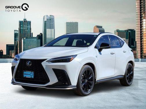 Ultra White 2024 Lexus NX 450h+ F SPORT Handling