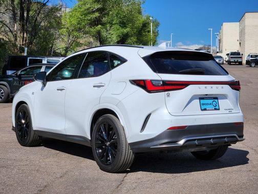 Ultra White 2024 Lexus NX 450h+ F SPORT Handling
