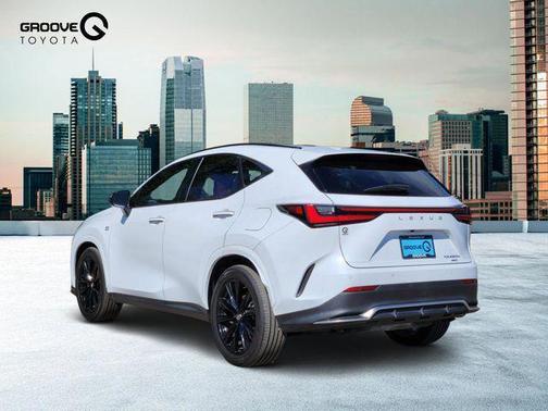 Ultra White 2024 Lexus NX 450h+ F SPORT Handling