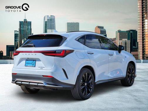 Ultra White 2024 Lexus NX 450h+ F SPORT Handling