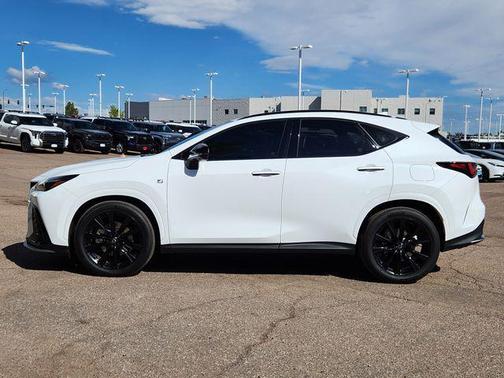 Ultra White 2024 Lexus NX 450h+ F SPORT Handling