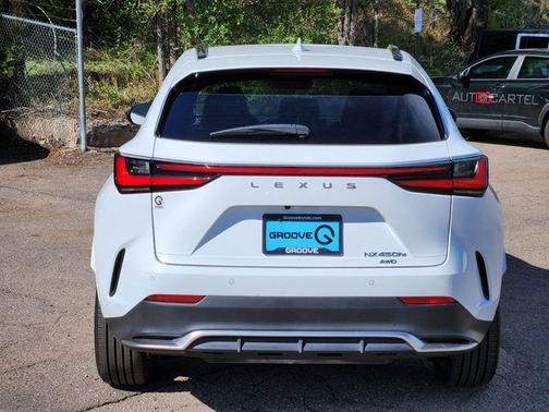 Ultra White 2024 Lexus NX 450h+ F SPORT Handling
