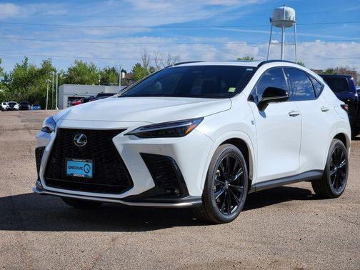 Ultra White 2024 Lexus NX 450h+ F SPORT Handling