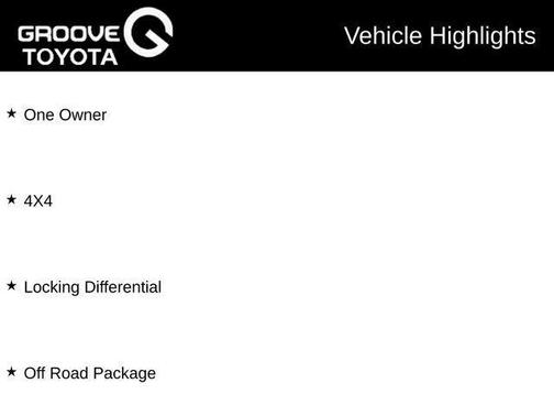 2024 Toyota 4Runner TRD Off Road