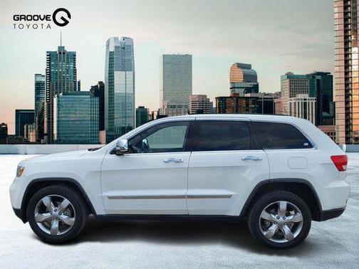 Stone White Clearcoat 2012 Jeep Grand Cherokee Limited