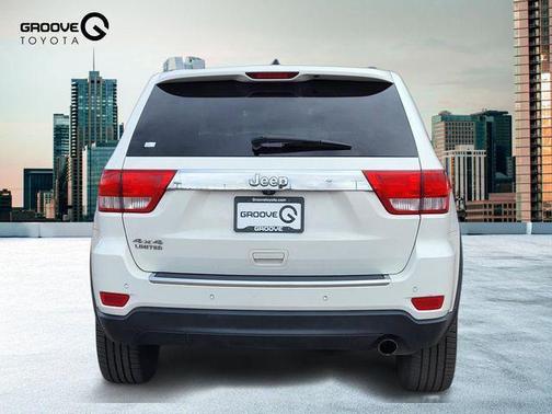 Stone White Clearcoat 2012 Jeep Grand Cherokee Limited