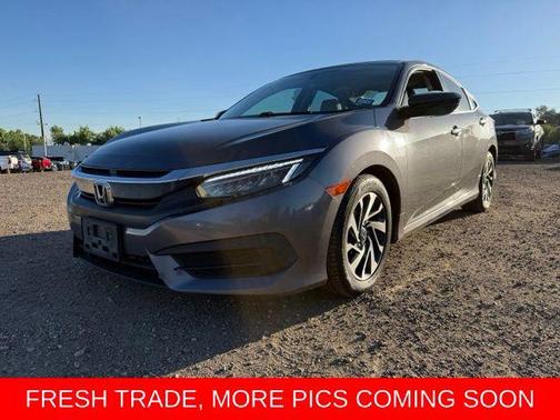 Modern Steel Metallic 2016 Honda Civic EX