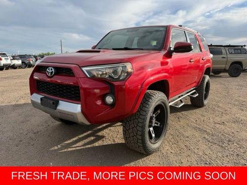 Barcelona Red Metallic 2015 Toyota 4Runner Trail Premium