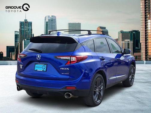 Apex Blue Pearl 2021 Acura RDX A-Spec