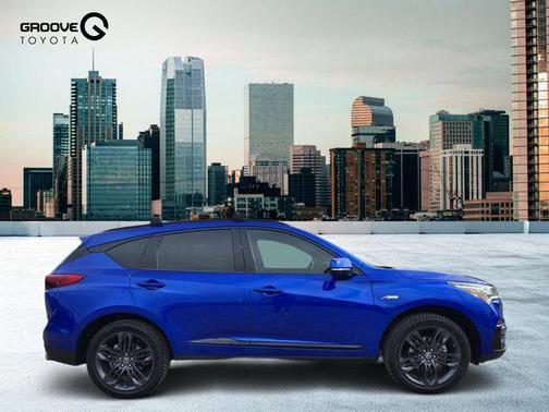 Apex Blue Pearl 2021 Acura RDX A-Spec