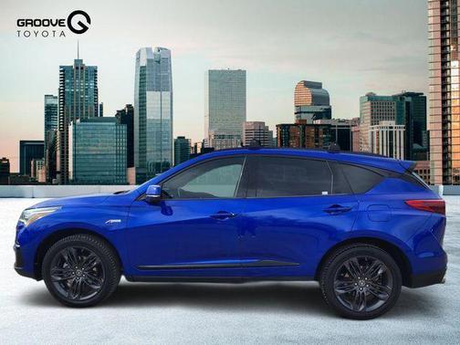 Apex Blue Pearl 2021 Acura RDX A-Spec