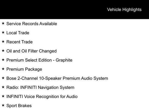 2017 INFINITI Q70 3.7X