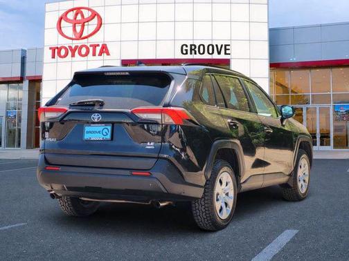 Midnight Black Metallic 2021 Toyota RAV4 LE