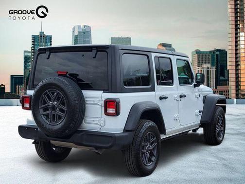 Bright White Clearcoat 2024 Jeep Wrangler Sport S