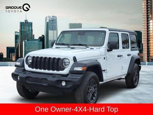 Bright White Clearcoat 2024 Jeep Wrangler Sport S