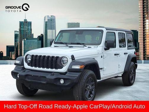 Bright White Clearcoat 2024 Jeep Wrangler Sport S