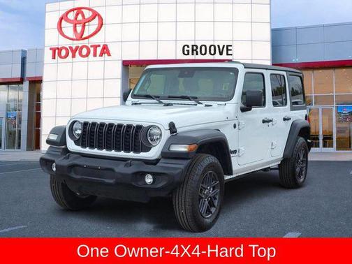 Bright White Clearcoat 2024 Jeep Wrangler Sport S