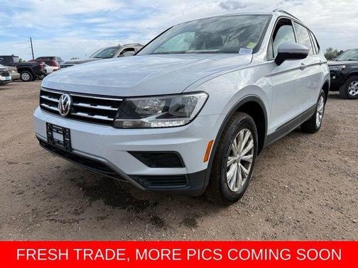 White Silver 2018 Volkswagen Tiguan 2.0T S