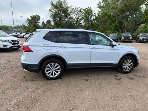 White Silver 2018 Volkswagen Tiguan 2.0T S