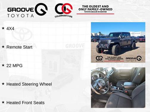 Granite Crystal Metallic Clearcoat 2021 Jeep Gladiator Sport