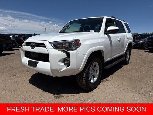 Super White 2021 Toyota 4Runner SR5