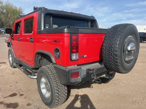 Victory Red 2005 Hummer H2 SUT