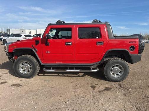 Victory Red 2005 Hummer H2 SUT