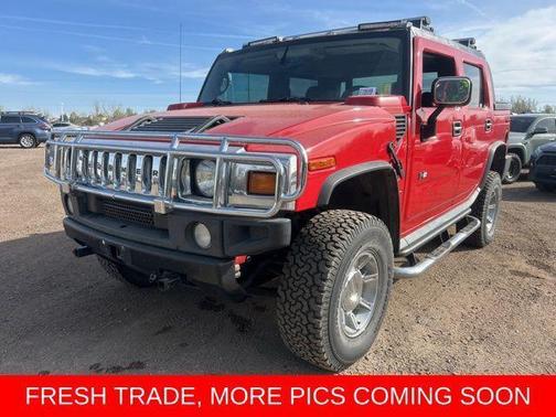 Victory Red 2005 Hummer H2 SUT