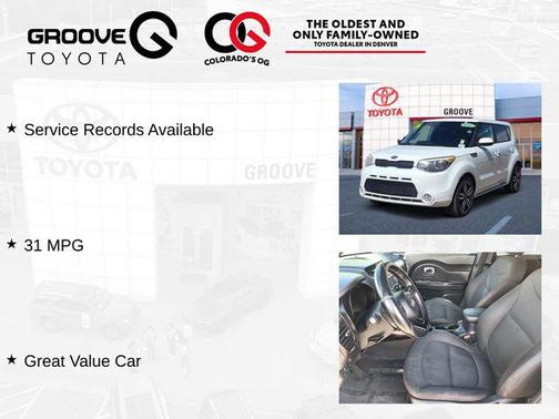 Clear White 2016 Kia Soul +
