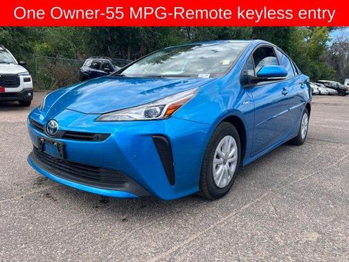 Electric Storm Blue 2021 Toyota Prius LE